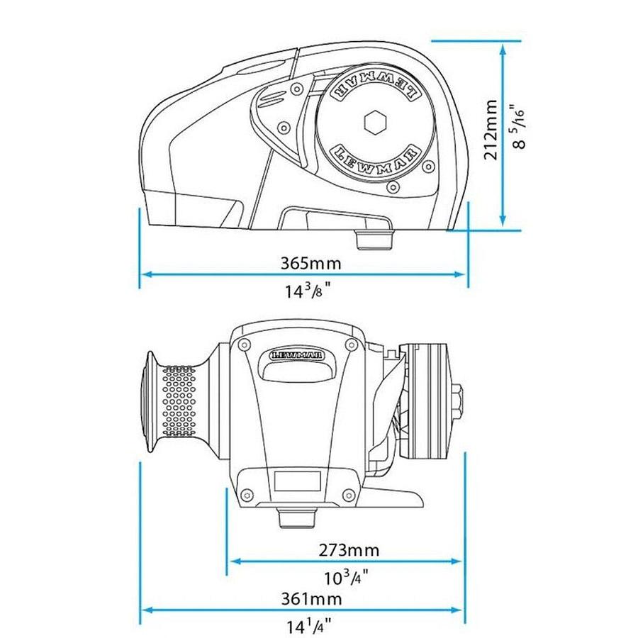 Lewmar H2GD Windlass 12v 10mm