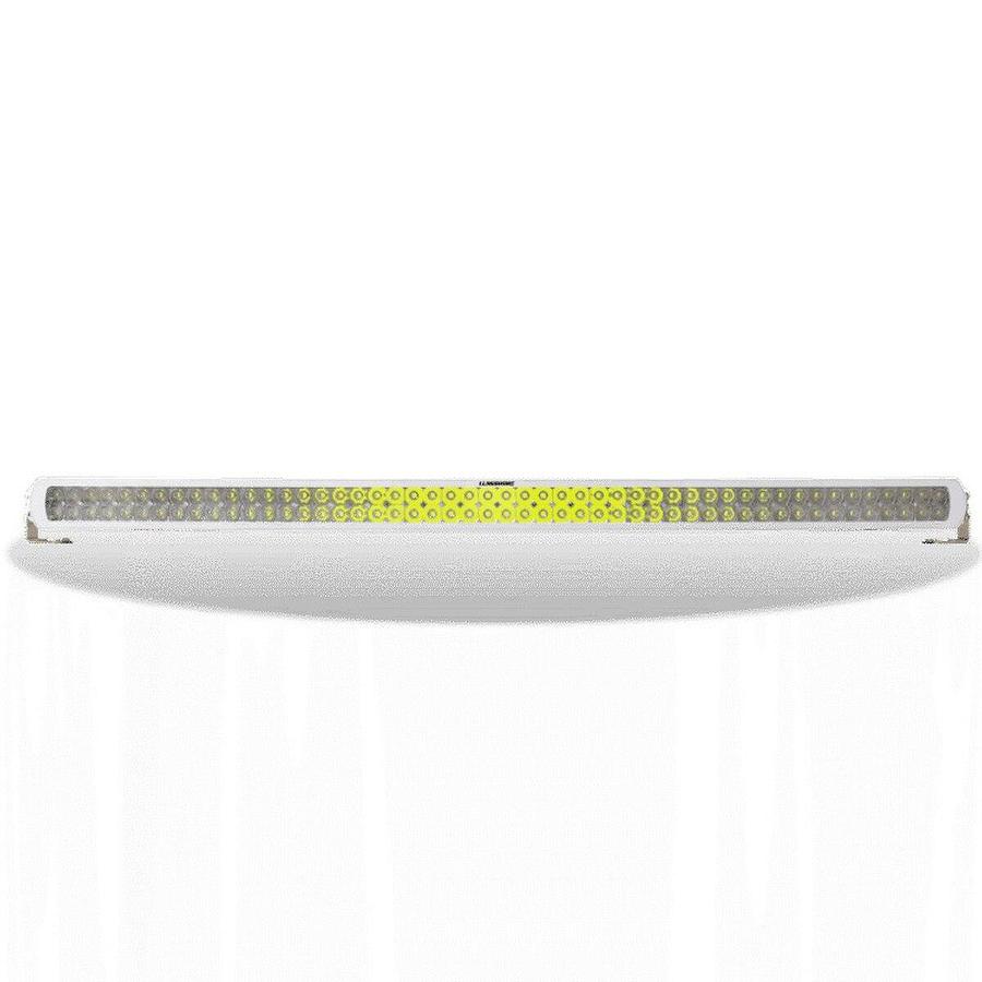 Lumishore 50in Curved Lightbar White LED, White Housing 12/24vDC