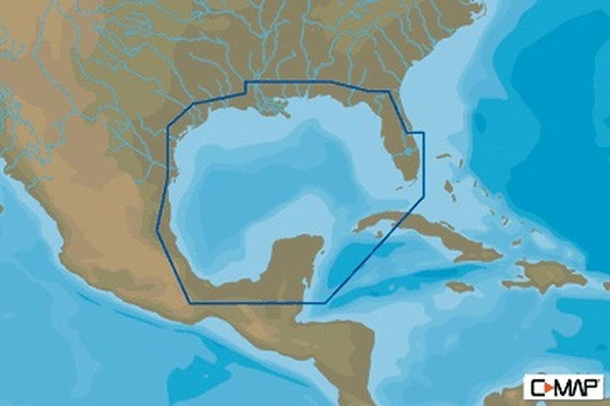 C-MAP NA-Y064 Max N+ microSD Gulf of Mexico