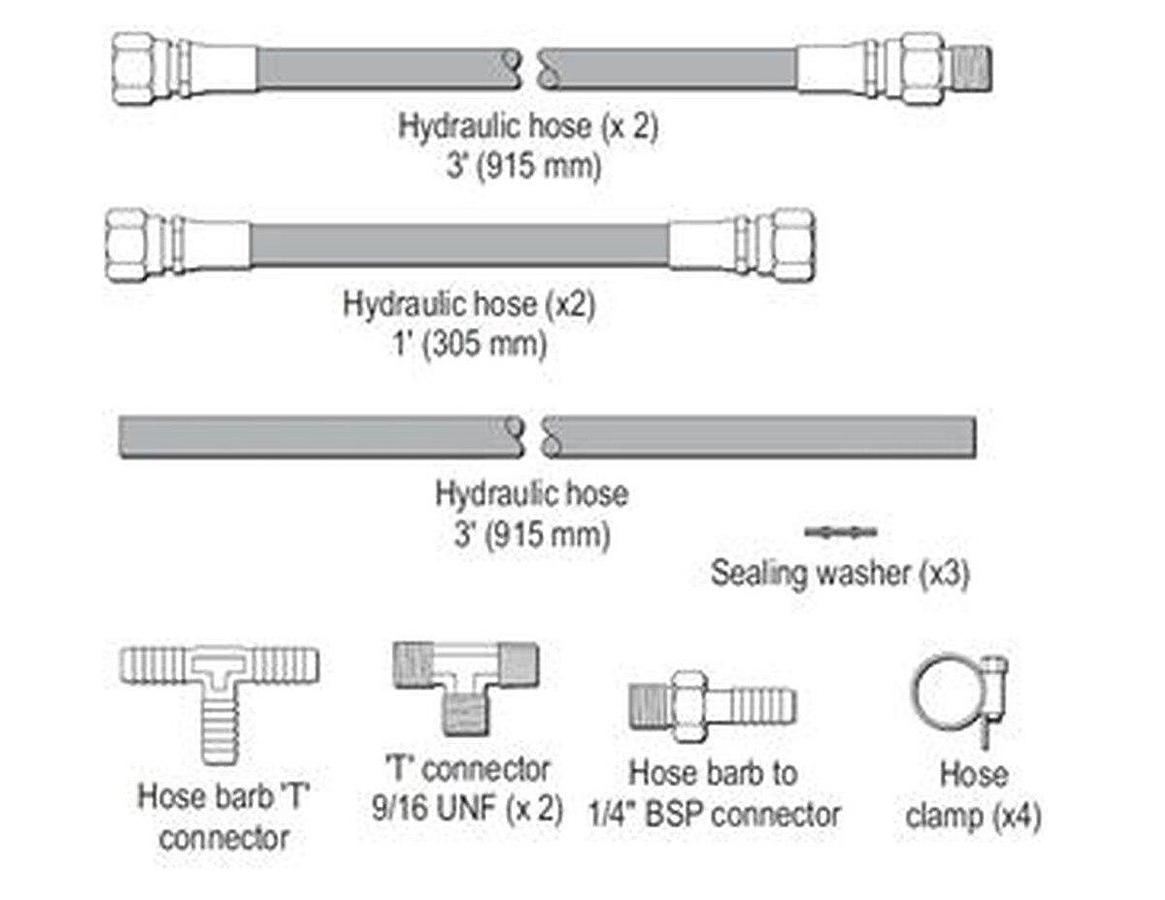 Raymarine A18127 Hose Kit For Verado Engines