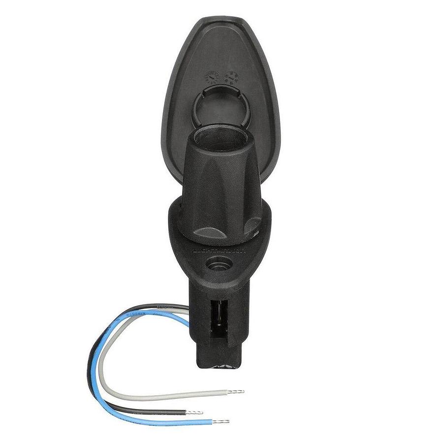 Attwood 910T Series Teardrop Base 3-Pin Black Composite Cover