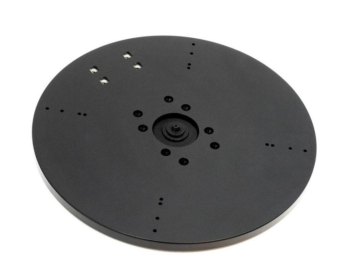 Seaview ADAS2BLK Plate For Medium Satelitte Domes Black Finish