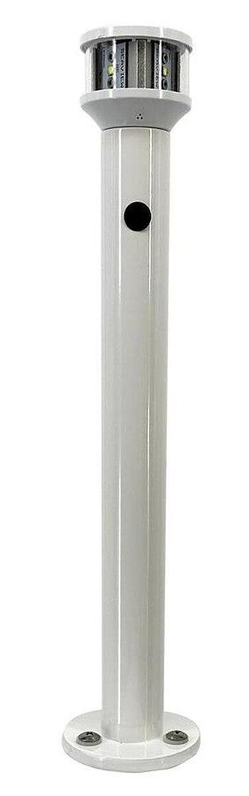 Seaview 36in White Light Post With LTBLED12C5 Nav Light