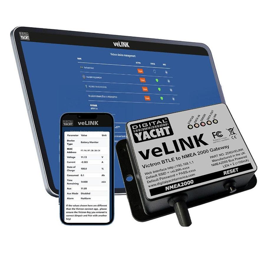 Digital Yacht VELINK Victron BLE to NMEA2000 Interface