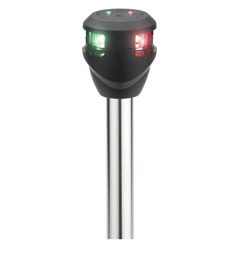 Attwood LightArmor Bi-Color 10in Angled Locking Collar Pole 2-Pin LED