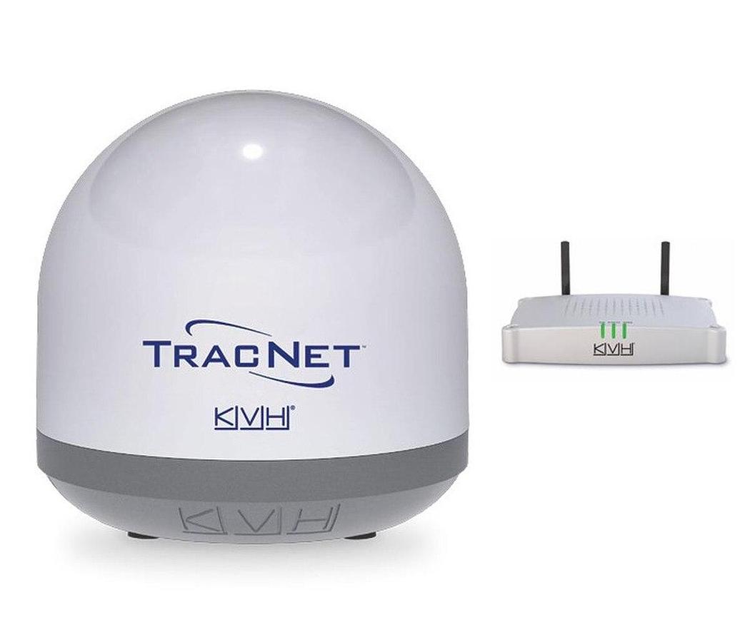 KVH TracNet Coastal Pro 5G/LTE and Wi-Fi System