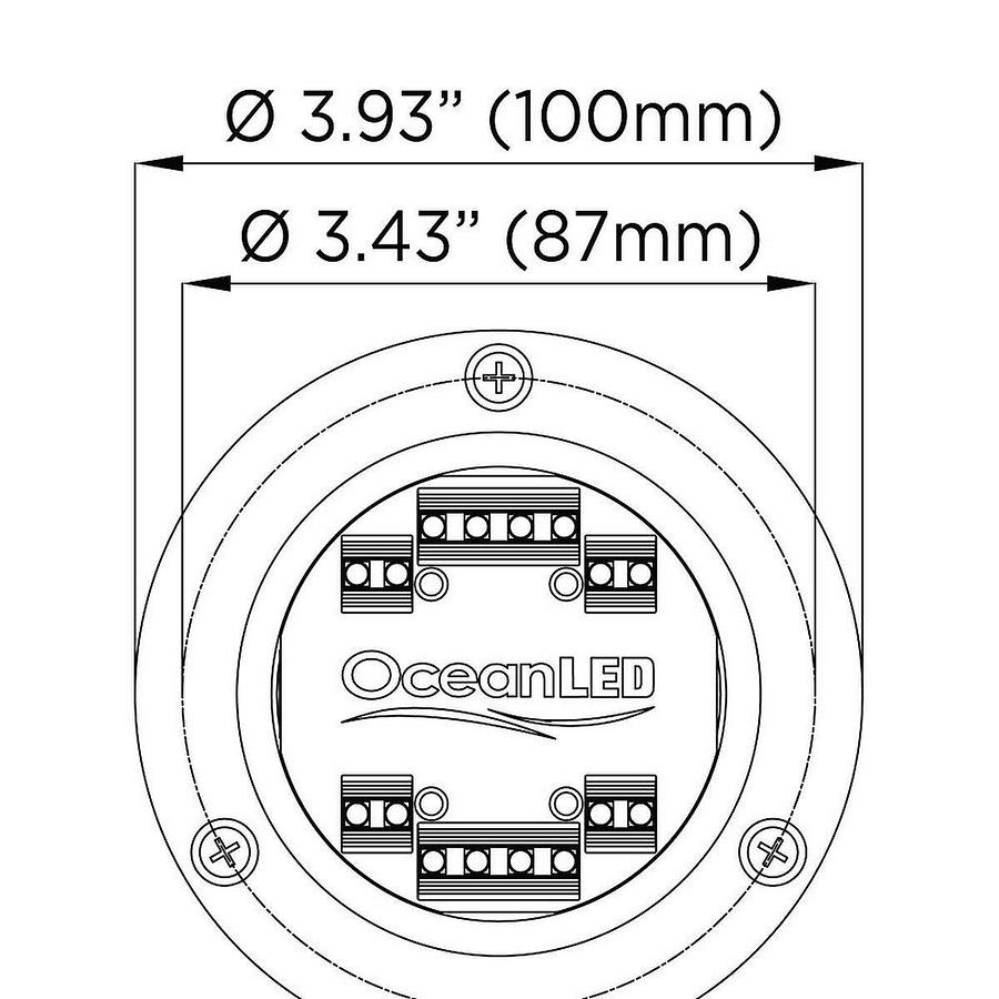 OceanLED Sport S3116S Blue 16 LED