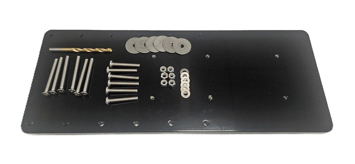 RHODAN Black Aluminum Mounting Plate