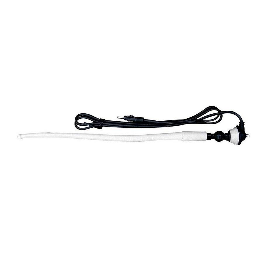 16inAM/FM White Rubber Antenna