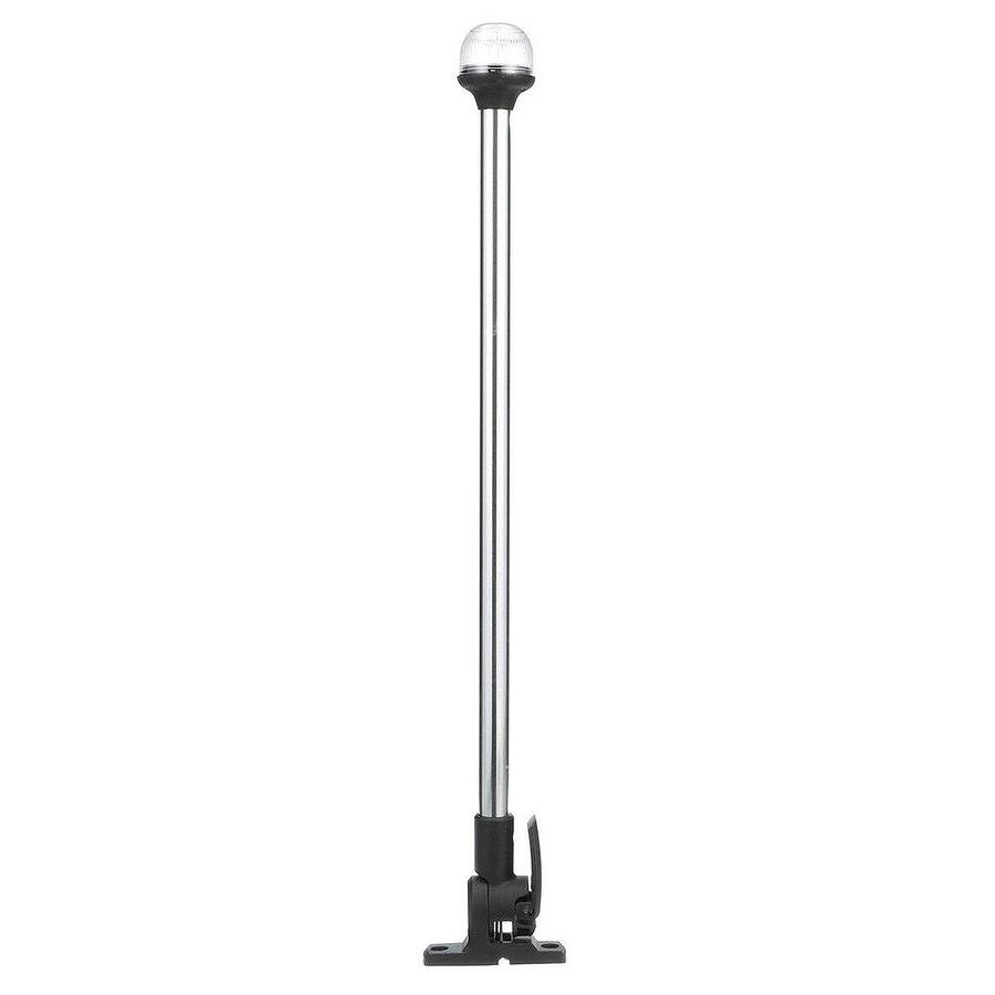 Attwood LightArmor All-Round 20in Aluminum Pole Black Composite Base