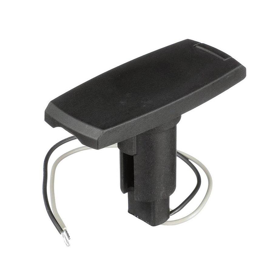 Attwood 910V Series Rectangle Base 2-Pin Black Composite Cover