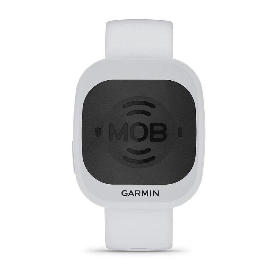 Garmin MOB Tag with White Quick Release Band