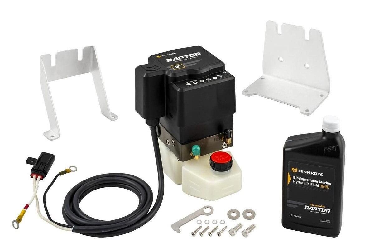 Minn Kota Raptor 10ft White Shallow Water Anchor With Active Anchoring