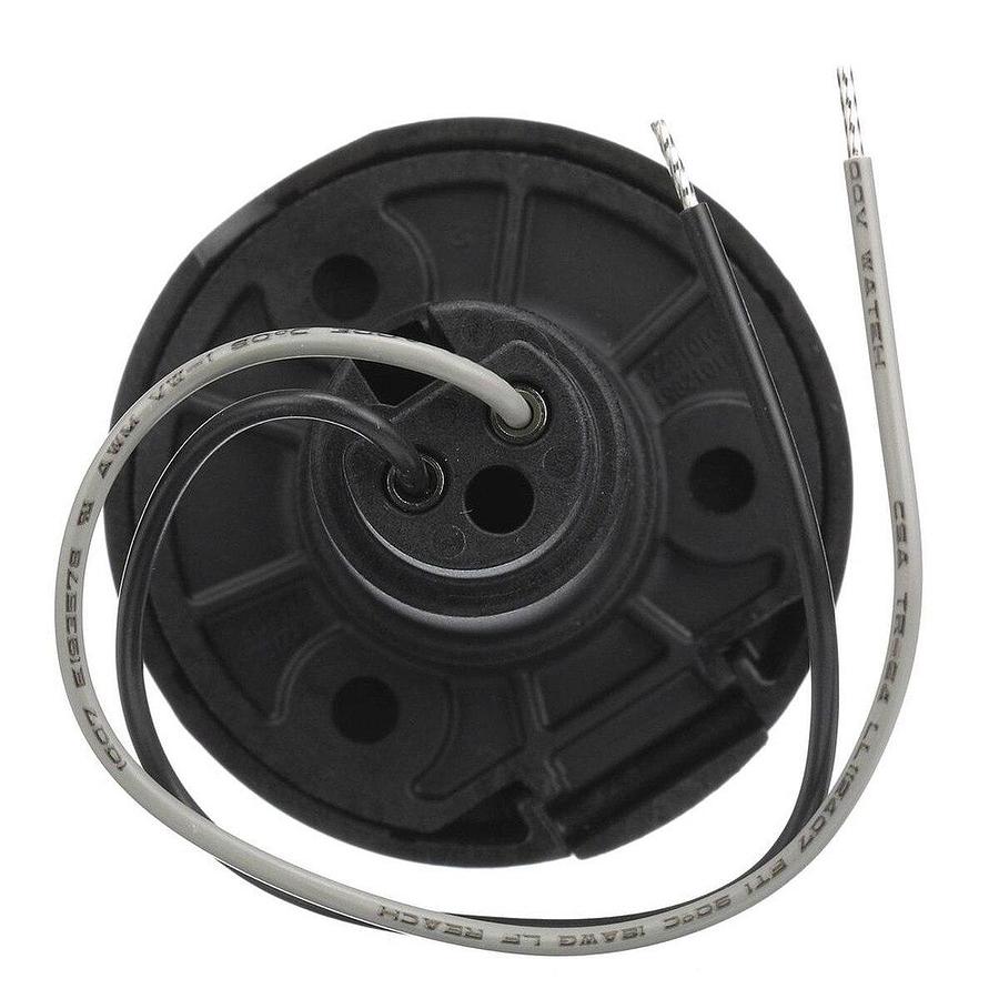 Attwood 910R Series Round Base 2-Pin Over Mold 306 Stainless Steel Black Cover