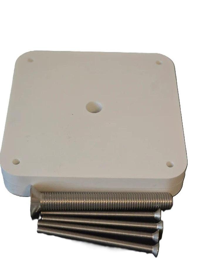 Sea Swivel 1.5in Starboard Riser Kit for New XL Mount 10in  x 10in