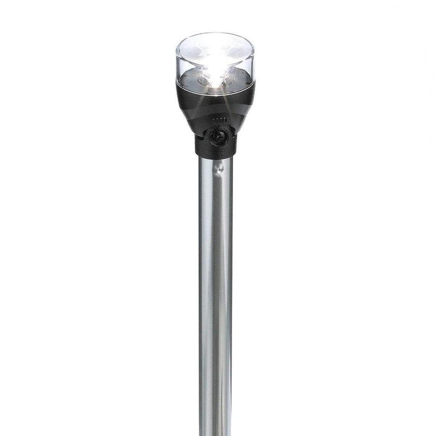 Attwood LightArmor All-Round 20in Aluminum Pole Black Composite Base