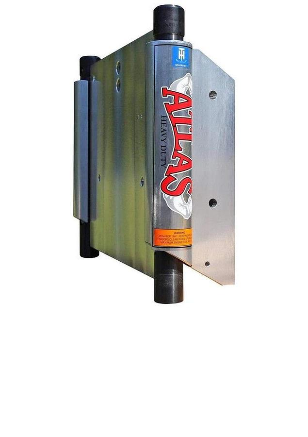 T-H Marine Atlas 12in Jack Plate Heavy Duty Hydraulic Polished