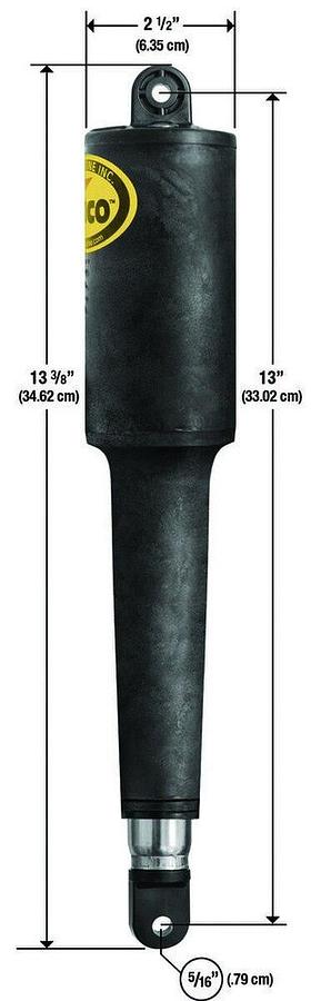 Lenco 4 1/4in Stroke Standard 102 Actuator 3/8in 12V