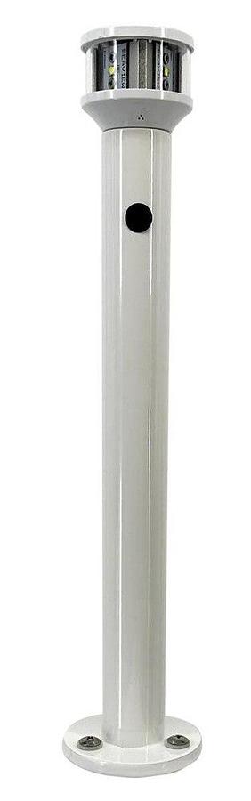 Seaview 36in White Light Post With LTBLED12 Nav Light