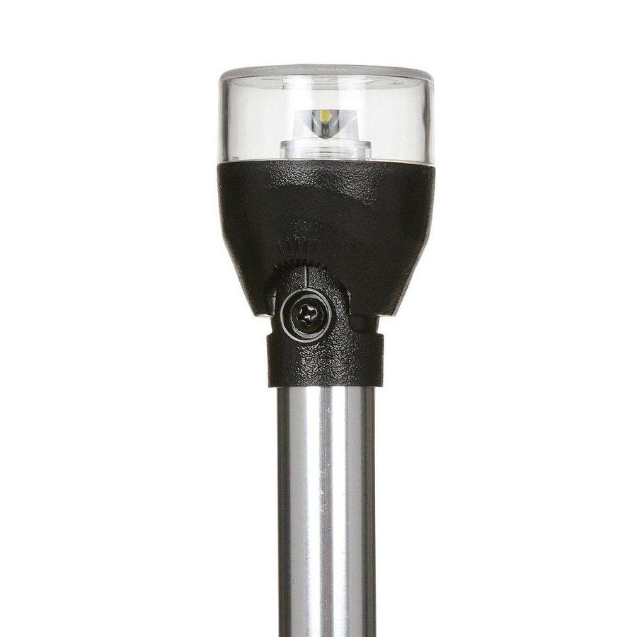 Attwood LightArmor All-Round 54in Angled Locking Collar Pole 2-Pin LED Fast Action