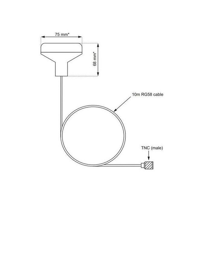 Raymarine GA200 GPS Antenna