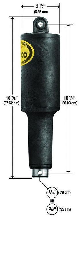 Lenco 2 1/4in Stroke XDS Actuator 3/8in 12V