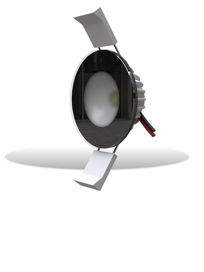 Lumishore Eclipse DL55 Downlight RGBW 12v Black Bezel