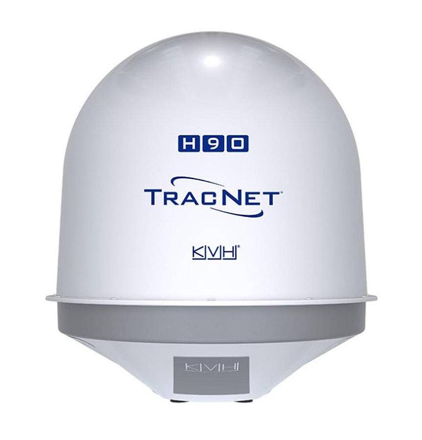 KVH TracNet H90 System with TracNet Hub