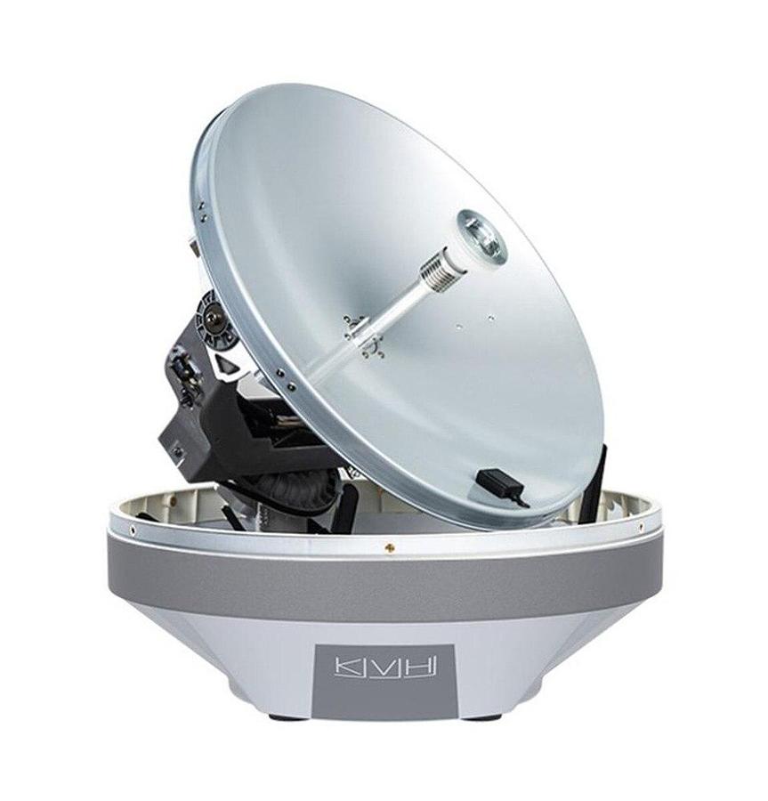 KVH TracNet H60 System with TracNet Hub