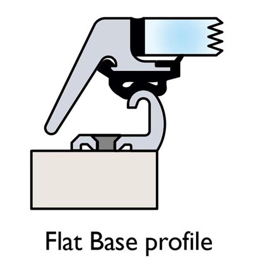 Lewmar Size 20 Ocean Series Hatch Flat Base