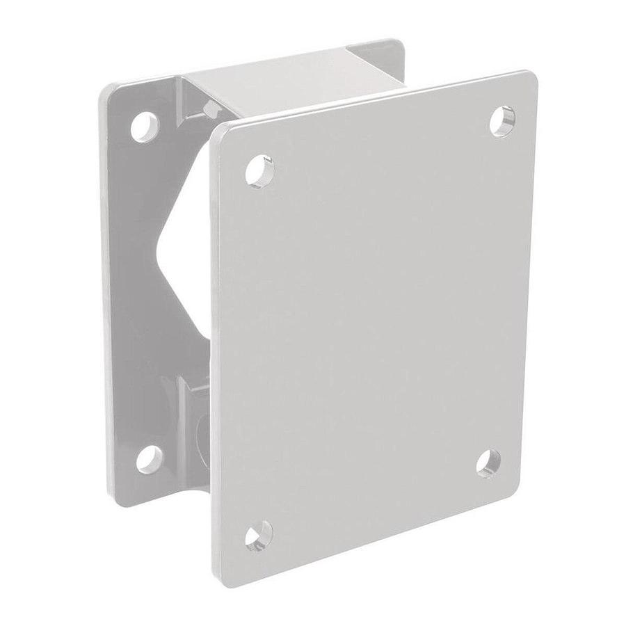 Minn Kota 3in  White Setback Bracket For Raptor