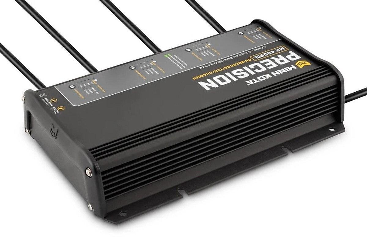 Minn Kota MK460PCL Precision Charger 4 Bank 15 Amps