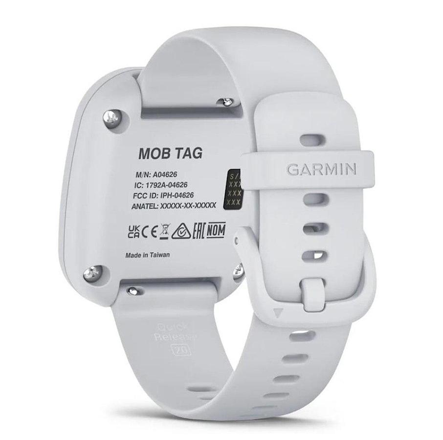 Garmin MOB Tag with White Quick Release Band