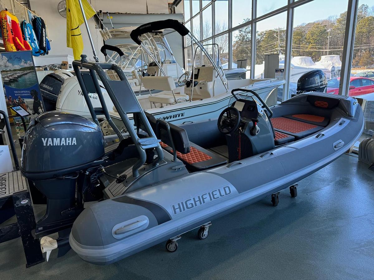 2026 Highfield Sport 460 Hypalon Rigid Bottom Aluminum Inflatable