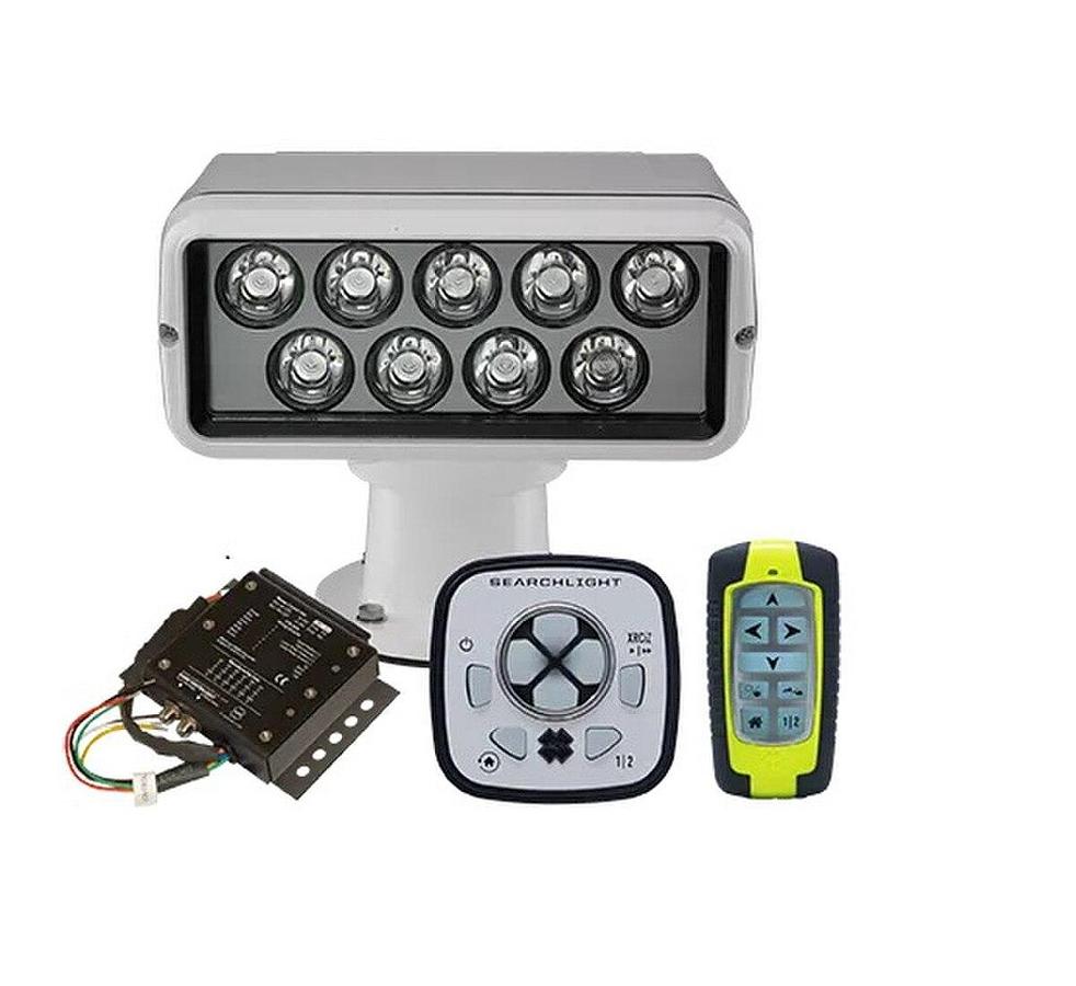 ACR RCL100 LED Searchlight Wired and Wireless Controls White Housing 12/24vDC