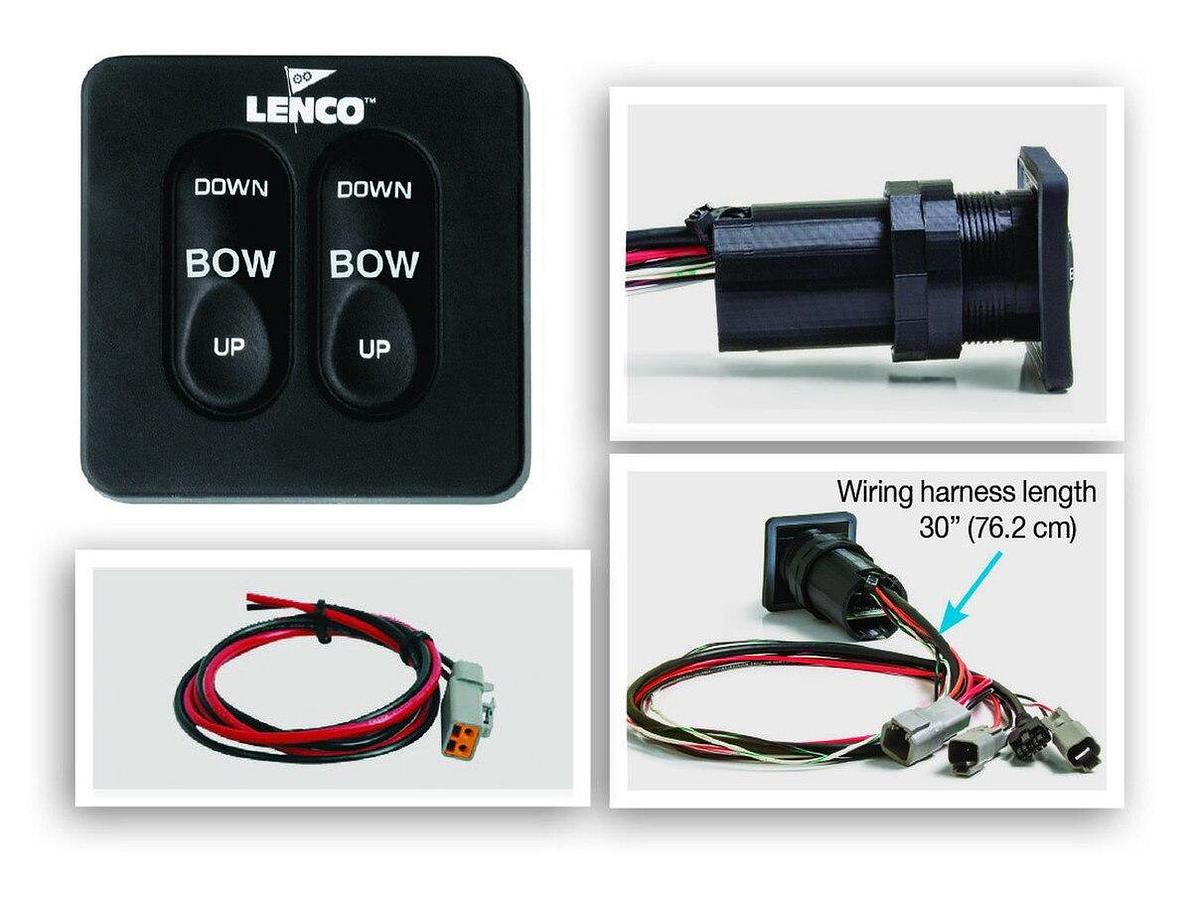 Lenco Standard Tactile Switch with Pigtail fo Single Actuator Systems