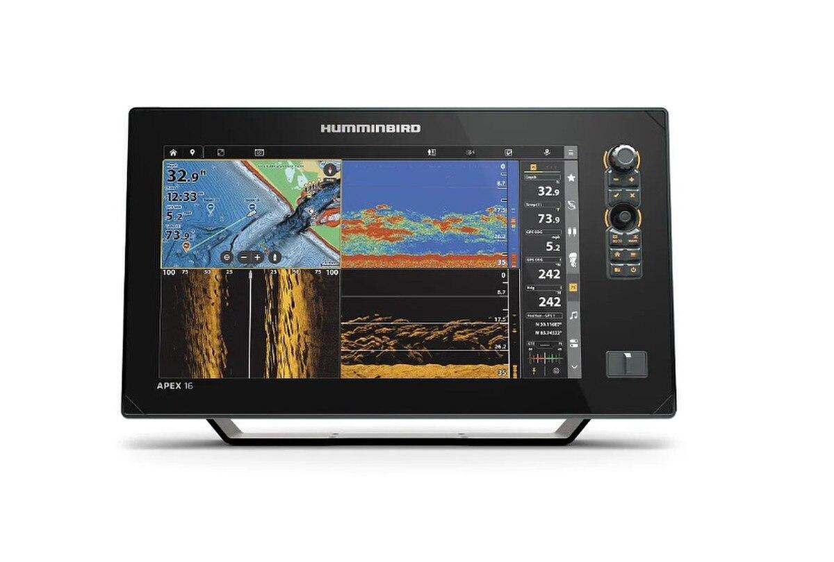 Humminbird APEX16 Chartplotter Mega SI+ VX No Transducer