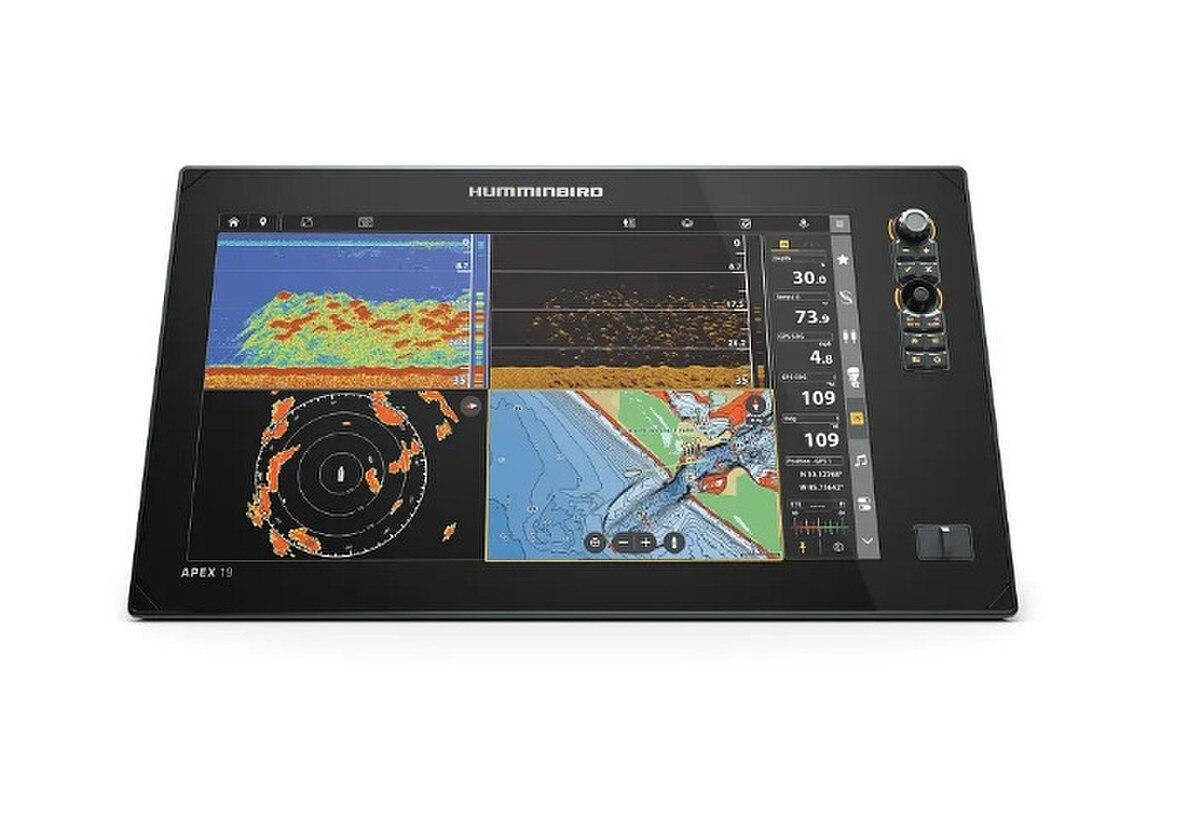 Humminbird APEX19 Chartplotter Mega SI+ VX No Transducer