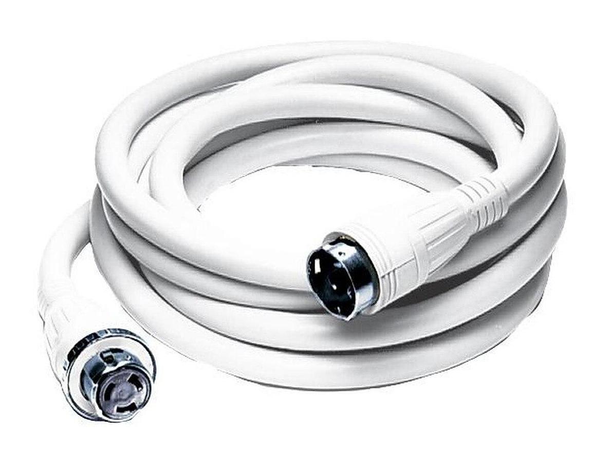 Hubbell HBL61CM52W 50A 250V 50ft White Shore Cord