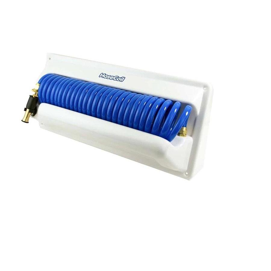 HoseCoil Horizontal Mount Enclosure with 5ft Feeder Hose