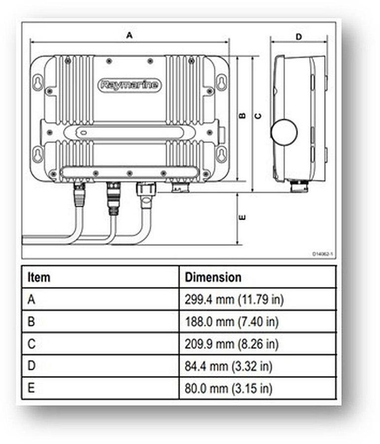 Raymarine RVX1000 3D CHIRP Sonar Module
