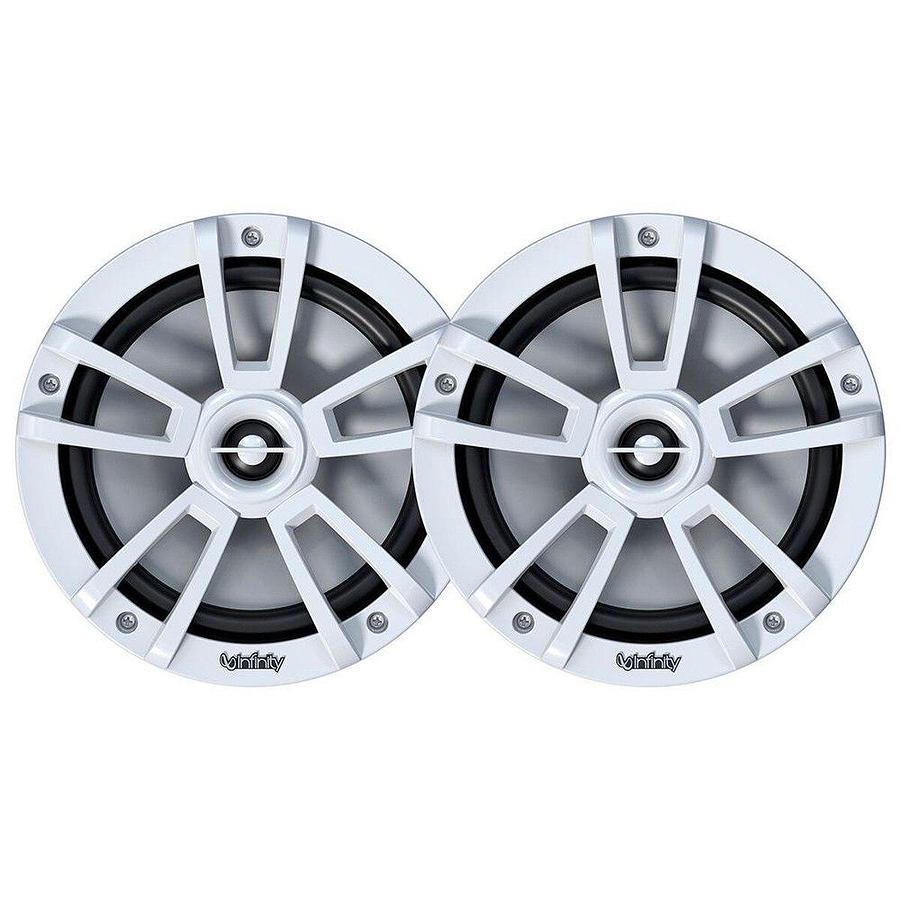 Infinity INF622MLW 6.5in RGB Coaxial White Speakers