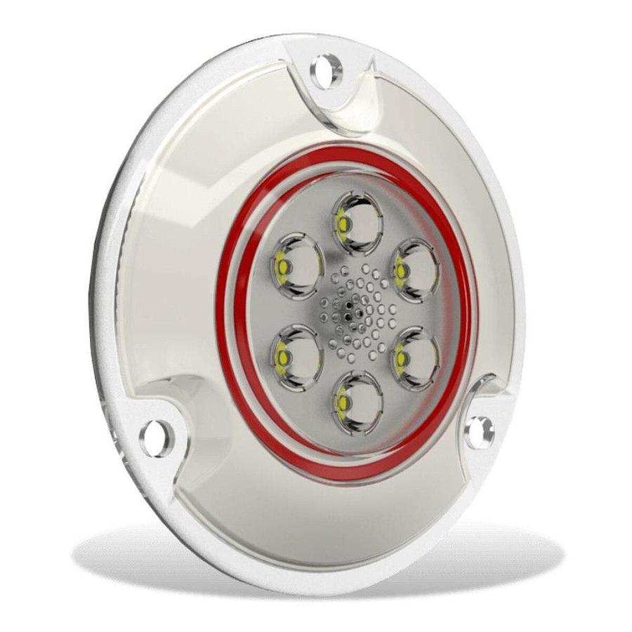 Lumishore ORA SMX11 Surface Mount Underwater White LED Light Polymer Housing 12vDC