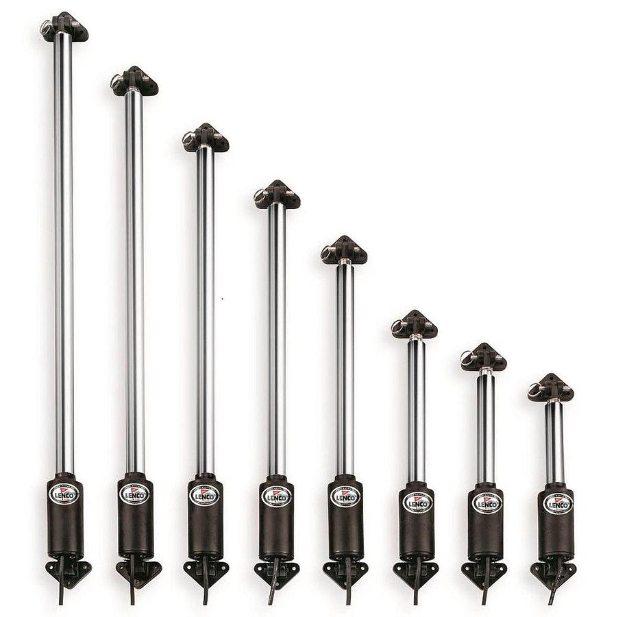 Lenco HL-2000S 20in Hatch Lift Short 33in to 53in 12V