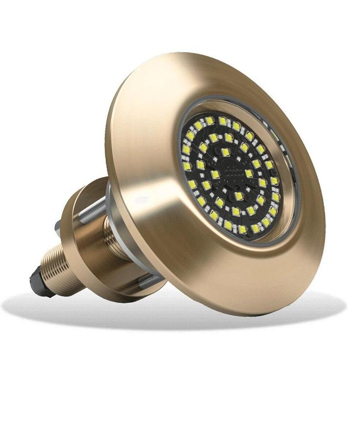 Lumishore SUPRA THX804 Thru-Hull Mount and Driver Blue/White LED