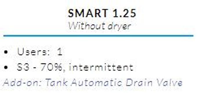 Compressore industriale GENTILIN CLINIC AIR 1.25