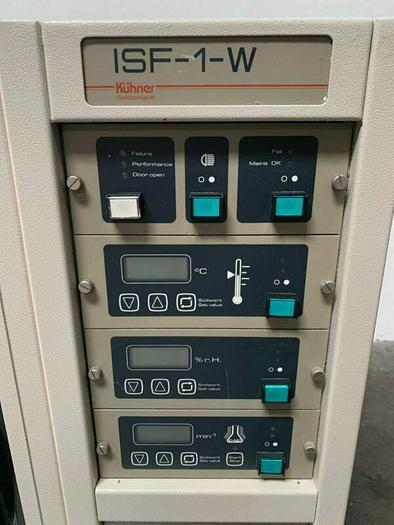 Used Adolf Kuhner ISF-1-W Incubator & Shaker w/ Humidity Temp Range -15°C to 80°C