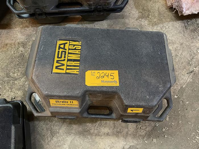 Used MSA AIR MASK KITS WITH TANKS