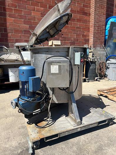 Used Centrifuge, Basket, Perforate, 30" x 28", S/st, 3 HP #S744758