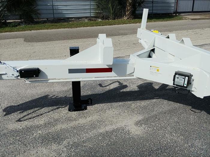 Used 2005 C F S Welding TA EB Extendable Pole Trailer - 47037